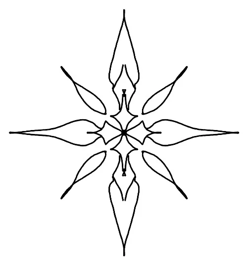 Fine-line celestial flash design Celestial 03 by GAR Tattoo, Mexico City